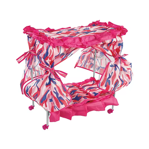 Casa de <span class=keywords><strong>muñecas</strong></span> Muebles Juguetes Hierro <span class=keywords><strong>Plegable</strong></span> Muñeca Cunas 18 ''Bebé Muñeca Cama Juguete - Product Image 1