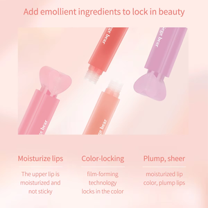 Gege Bear Custom Label Schatz Frucht essenz Feuchtigkeit spendend Langlebiger Lip gloss 4 Farben Plump Shiny Hydrat ing Lip Oil - Product Image 5