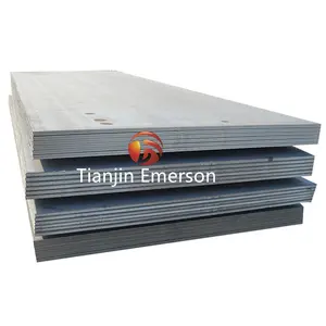 Çin Aisi 1018 Astm A50 2mm A283 A36 5160 SS400 ST37 sertlik Metal hafif karbon çelik levha plaka