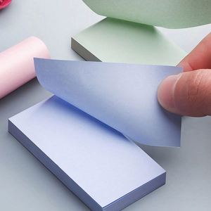 Blocs-notes autocollants carrés couleur Morandi (7,5 cm) – Papeterie pour l'organisation au bureau, à l'école et à la maison - Product Image 3