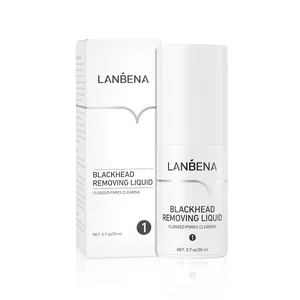 LANBENA – crème dissolvant de points noirs, liquide nettoyant adoucissant pour les pores du nez