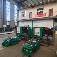 Robot de dragage à émissions zéro, machine automatique de nettoyage de tuyaux sur chenilles en caoutchouc, robot Yg