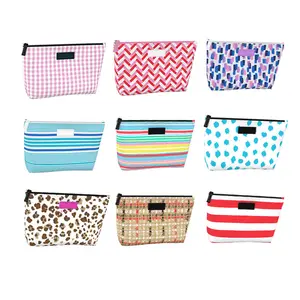 High Quality Cheap Wholesale Neoprene Cosmetic Bag Custom Logo Pencil Case Bag With Zipper