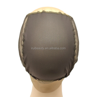 Usine en gros personnalisé réglable 13x6 HD dôme filet à cheveux capuchon antidérapant Transparent perruque dentelle outils d'extension de cheveux Nylon Polyester