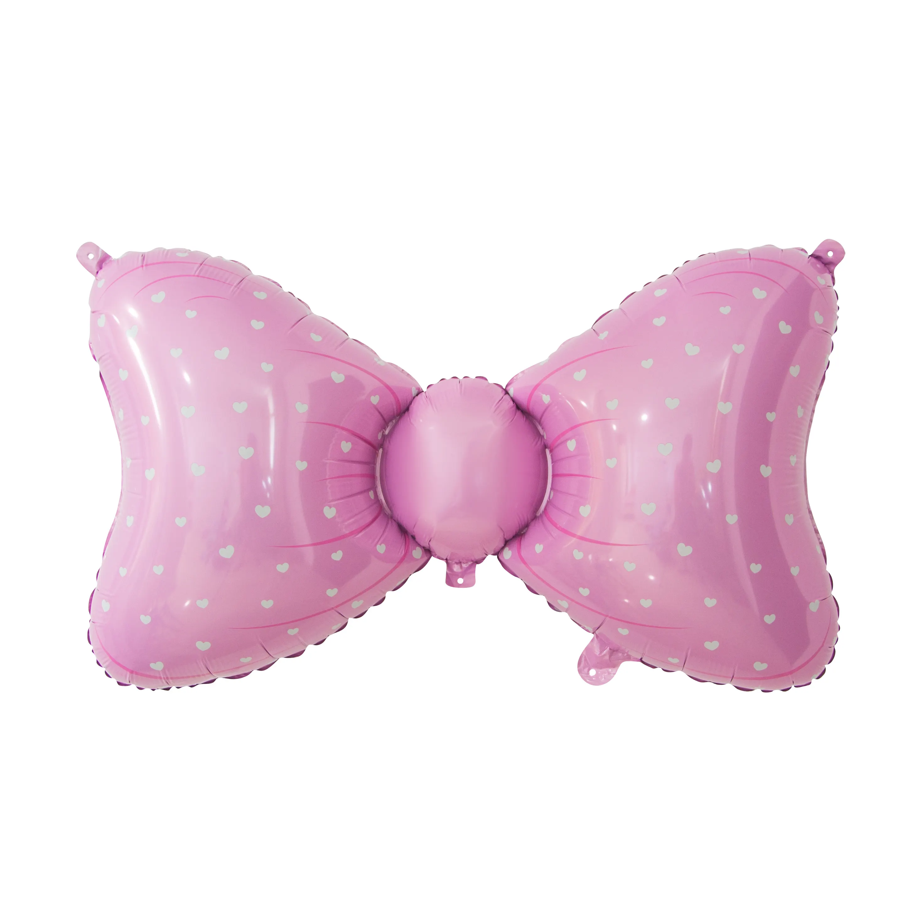 Produit fabriqué décorations de fête de douche de bébé ballon mylar nœud papillon ballons de fête d'anniversaire de bienvenue pour nouveau-nés filles garçons