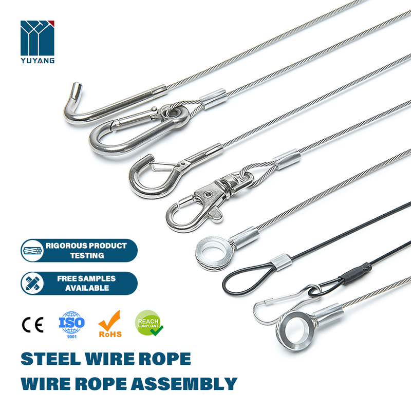 Wire Rope Assembly With Metal Eyelet