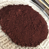 Oxyde de fer brun plastique ciment colorant brun 4610 revêtement de peinture poudre Haba poudre brune