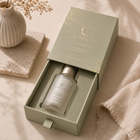 Boîte coulissante Green-source pour flacon d'huile parfumée, étui en carton recyclable, expert en fabrication OEM