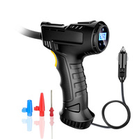 Car Air Compressor Automatic Rechargeable Wireless/Wired Inflatable Tire Inflator Digital Portable Car Air Pump for Car Bicycle