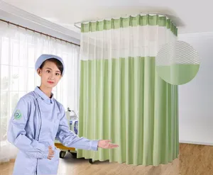 Beauty salons hospitals Most Popular Hospital Partition Curtain Movable Medical Hospital Icu Curtains