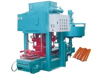 SHIYUE Prix d'usine Machine de fabrication de tuiles en béton Machine automatique de fabrication de tuiles en ciment Machine de fabrication de carreaux de sol à vendre en Afrique