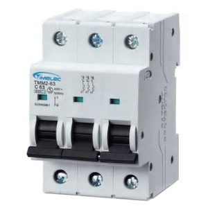 Interruptor Automático Miniatura TMM2-63 3P 1~5A, Tipo C, Trifásico, para Protección Contra Sobrecarga - Product Image 1