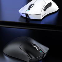 Souris sans fil ATTACK SHARK V3 légère, capteur PAW3311, triple mode, 1K 25000 DPI, rétroéclairage LED, design ergonomique, pour droitiers, gaming
