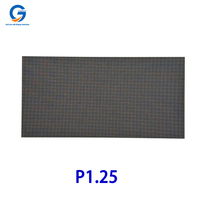 Module LED RVB SMD P1.25 de fabrication chinoise, panneau d'affichage vidéo LED mural couleur pleine, petit espacement
