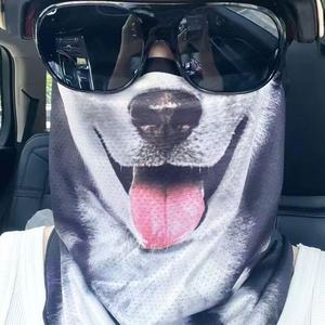 Cache-cou imprimé dessin animé, masque facial pour activités de plein air, masque quotidien à accrocher aux oreilles, protection du cou, bandana facial à séchage rapide - Product Image 3