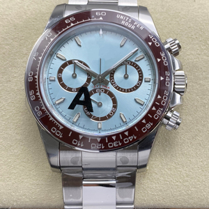 Montre mécanique de luxe de qualité supérieure, étanche, 40 mm, VS Factory V2, acier 904L, mouvement 4131, 126506 Chrono Ice Blue Watch - Product Image 1