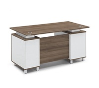 Design moderne simple bureau en bois table d'ordinateur/bureau pour meubles de maison et de bureau