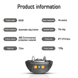 <span class=keywords><strong>Collar</strong></span> de entrenamiento antiladridos recargable inteligente para perros pequeños, medianos y grandes, nuevo dispositivo de control de ladridos de plástico - Product Image 4