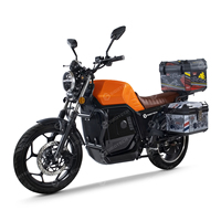 Moto de livraison électrique SIGOTECH de haute qualité, 2000W, batterie lithium amovible, moto de livraison avec grand coffre