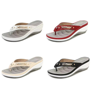 New 2026 Ladies Open Toe Slippers Slides Non-Slip Outdoor <b>Beach</b> Sandals Leisure <b>Flip</b> <b>Flops</b> Comfortable Wear-Resistant Casual - Product Image 3