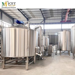 Chất lượng cao 20bbl thép không gỉ bộ hoàn chỉnh thiết bị máy sản xuất bia 500l/2000l/5000L công suất lên men Máy bơm lõi - Product Image 2