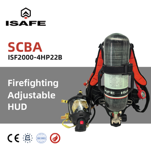 Equipo de Respiración Autónomo ISF2000-5H22B SCBA con HUD y Bypass para Rescate de Emergencia, Bomberos y Uso Industrial - Product Image 1