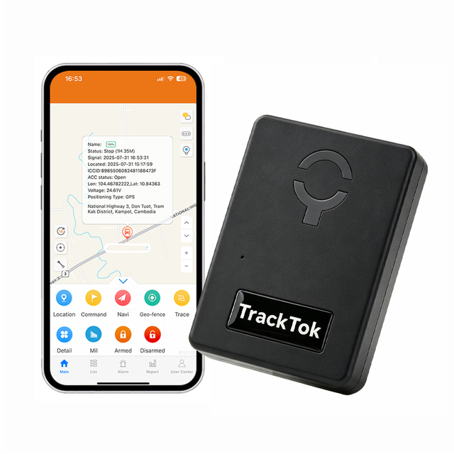 CY02A Portable Mini GPS Tracker Magnetic with Voice Monitor Real-Time Tracking Global GSM Network for Vehicles Personal Asset
