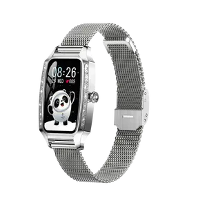 Moda akıllı saat kadın H8 artı Smartwatch kan basıncı nabız IP68 bayan akıllı bilezik