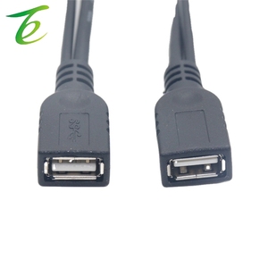 सहायक बिजली आपूर्ति के साथ यूएसबी <span class=keywords><strong>2</strong></span>.0 एक्सटेंशन केबल, यूएसबी 1-से-<span class=keywords><strong>2</strong></span> डेटा केबल, 1 महिला से <span class=keywords><strong>2</strong></span> पुरुष वाई-प्रकार केबल - Product Image 4