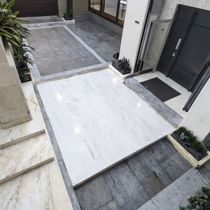 2025 Chất lượng cao Carrara tự nhiên bằng đá cẩm thạch trắng đánh bóng vát cạnh gạch tuyệt vời hiện đại biệt thự ứng dụng được thực hiện trong TURKIYE - Product Image 2