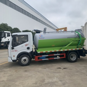 Camion à vide Dongfeng 4x2 6 CBM personnalisable pour les tâches d'aspiration des eaux usées et de succion de miel - Product Image 2