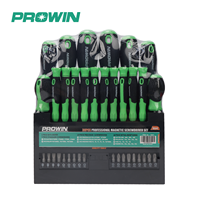 PROWIN Jeu de tournevis professionnels 36 pièces Ensemble d'outils à main combinés pour la réparation de la maison et de la télévision