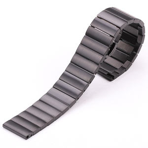 Trendybay Bracelet de montre de remplacement en acier inoxydable Bracelet Boucle papillon Conception en bambou pour <span class=keywords><strong>Huawei</strong></span> <span class=keywords><strong>GT2</strong></span> 46MM <span class=keywords><strong>Smartwatch</strong></span> Bands - Product Image 6