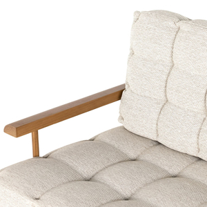 Muebles de Jardín para Patio y Terraza, Sofá de Dos Plazas, Último Modelo en Madera de Teca con Cojines de Buena Calidad - <span class=keywords><strong>Tria</strong></span> - Product Image 5