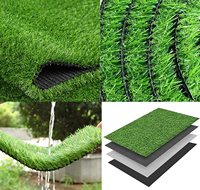 Vente en gros de sols sportifs gazon de football gazon artificiel pour paysage gazon synthétique tapis vert pour pelouse