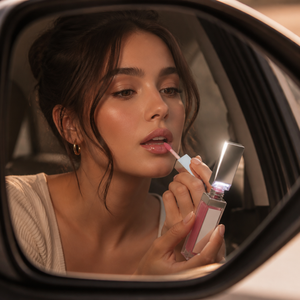 Brillo Labial Vegano de Alta Calidad con Luz LED a Prueba de Agua, con Espejo, Logotipo Personalizado, Brillo Labial Líquido No Pegajoso, Tubos de Brillo Labial Vacíos - Product Image 3