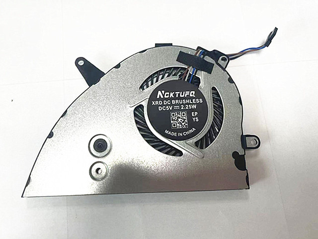 Replacement Laptop CPU Cooling Fan New L25584-001 TPN-Q208 NS85B00-17K24 30x30x10mm Ball Bearing 5V 2.5W 17dB(A) Made China