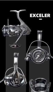 Carrete de Pesca Giratorio <span class=keywords><strong>EXCELER</strong></span> LT 2023 para Mano Izquierda, Relación de Engranajes 5.3:1, Cuerpo Ligero de Aleación de Magnesio para Pesca en Ríos, Arroyos y Lagos - Product Image 5