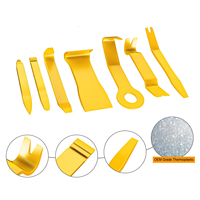 Outil de démontage universel pour voiture QEEPEI, outil multifonctionnel pour retirer les clips en plastique, 8 pièces, étui rigide, garantie de 6 mois