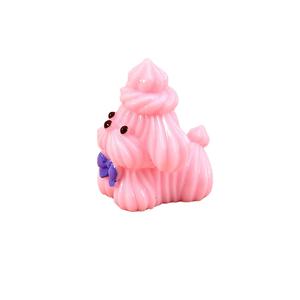 CHENXI Adornos de Resina para Escritorio con Diseño de Cachorro de Dibujos Animados, Accesorios de Joyería DIY, Adornos de Animales, Pasteles y Comida, Pegamento de Crema, Imán para Refrigerador - Product Image 4