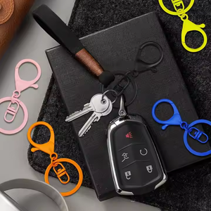 Bán Buôn Đầy Màu Sắc Baking Sơn Kẽm Hợp Kim Tôm Hùm Móc Đóng-Nhân Vật 3-Mảnh Thiết Lập Móc Chìa Khóa Cho DIY Craft Làm Đồ Trang Sức - Product Image 6