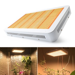 Lampe de culture LED à haute intensité PPFD 100W-600W, spectre complet, panneau carré en aluminium pour serre, culture de légumes et de fruits en intérieur - Product Image 2