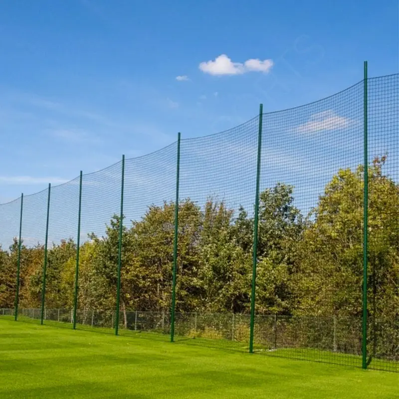 Redes de bateo de béisbol PE sin nudos para interiores, esquí, práctica de críquet, cancha de tenis, Red de campo deportivo, red de malla deportiva para pared de estadio