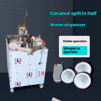 Précision et vitesse : Machine à couper la noix de coco en deux pour la transformation commerciale des fruits