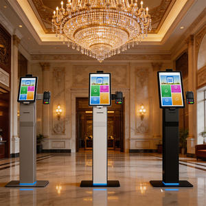 Máquina de Autoservicio Modular de 21.5, 27 y 32 Pulgadas con Pantalla Táctil, Kiosco de Autoservicio para Cafeterías de Comida Rápida - Product Image 1