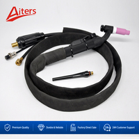 Torche de soudage TIG refroidie par air de type séparé WP26, 4M 8M 200A, pistolet de soudage à l'arc à l'argon, pièce de rechange pour l'acier inoxydable industriel