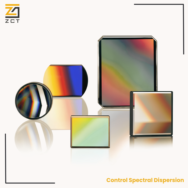 Optical Diffraction Grating for Spectroscopy Laser Systems Custom Wavelength Groove Density Size and Substrate Options