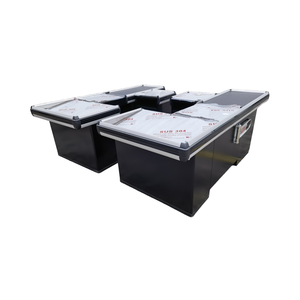 Comptoir de caisse avec gabarit intégré pour supermarché et <span class=keywords><strong>hypermarché</strong></span> à pente légère - Product Image 5