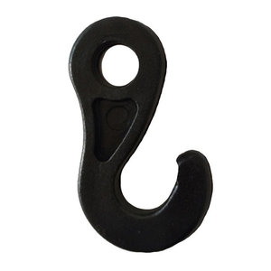 ISURE MARINE, equipo para acampar al aire libre, tienda de Kayak para barco de crucero negro con 10 piezas de ganchos en S, piezas de plástico, suministros marinos - Product Image 1