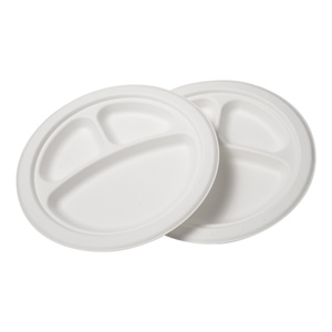 일회용 친환경 식기류 퇴비화 가능한 사탕수수 섬유질 식품 용기 생분해성 버거 박스 - Product Image 4